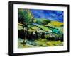 Spring Landscape 563101-Pol Ledent-Framed Art Print