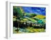 Spring Landscape 563101-Pol Ledent-Framed Art Print