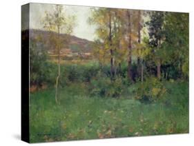 Spring Landscape, Giverny, 1887-Willard Leroy Metcalf-Stretched Canvas