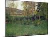 Spring Landscape, Giverny, 1887-Willard Leroy Metcalf-Mounted Giclee Print