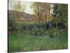 Spring Landscape, Giverny, 1887-Willard Leroy Metcalf-Stretched Canvas