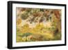 Spring Landscape-Pierre-Auguste Renoir-Framed Giclee Print