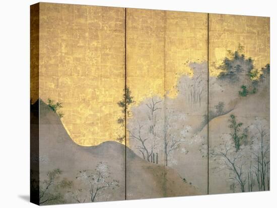 Spring Landscape-Linkoku-Stretched Canvas