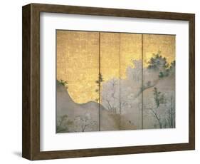 Spring Landscape-Linkoku-Framed Giclee Print