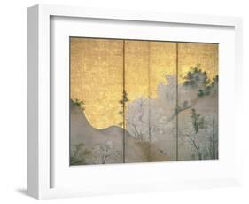 Spring Landscape-Linkoku-Framed Giclee Print