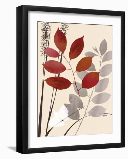 Spring Leaf 1-Bella Dos Santos-Framed Art Print