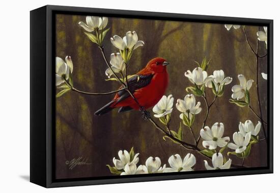 Spring Light-Wilhelm Goebel-Framed Stretched Canvas