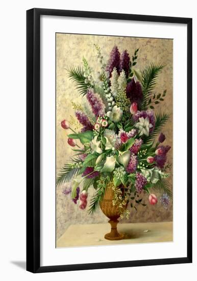 Spring Lilac Bouquet-Welby-Framed Art Print