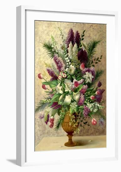 Spring Lilac Bouquet-Welby-Framed Art Print