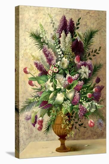 Spring Lilac Bouquet-Welby-Stretched Canvas