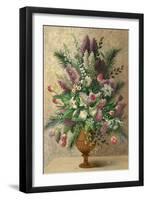 Spring Lilac Bouquet-Welby-Framed Art Print