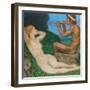 Spring Love; Liebesfrhling, 1917-Franz von Stuck-Framed Premium Giclee Print