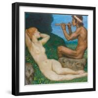 Spring Love; Liebesfrhling, 1917-Franz von Stuck-Framed Premium Giclee Print