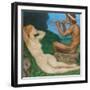 Spring Love; Liebesfrhling, 1917-Franz von Stuck-Framed Premium Giclee Print