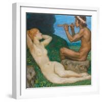 Spring Love; Liebesfrhling, 1917-Franz von Stuck-Framed Giclee Print