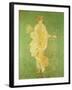 Spring, Maiden Gathering Flowers, from the Villa of Varano in Stabiae, c.15 BC-60 Ad-Roman-Framed Giclee Print