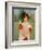 Spring: Margot Standing in a Garden, 1900-Mary Stevenson Cassatt-Framed Giclee Print