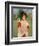 Spring: Margot Standing in a Garden, 1900-Mary Stevenson Cassatt-Framed Giclee Print