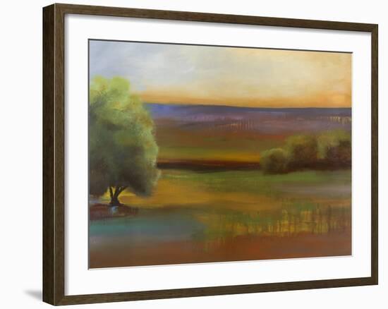 Spring Meadow II-Sokol Hohne-Framed Art Print