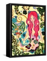 Spring Mermaid-Natasha Wescoat-Framed Stretched Canvas