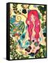 Spring Mermaid-Natasha Wescoat-Framed Stretched Canvas