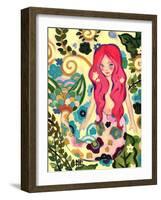 Spring Mermaid-Natasha Wescoat-Framed Giclee Print