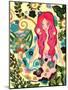 Spring Mermaid-Natasha Wescoat-Mounted Giclee Print