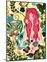 Spring Mermaid-Natasha Wescoat-Mounted Giclee Print