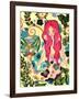 Spring Mermaid-Natasha Wescoat-Framed Giclee Print