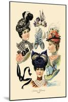 Spring Millinery-null-Mounted Art Print