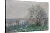 Spring mood, Vétheuil. 1880-Claude Monet-Stretched Canvas