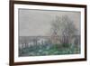 Spring mood, Vétheuil. 1880-Claude Monet-Framed Giclee Print