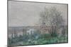 Spring mood, Vétheuil. 1880-Claude Monet-Mounted Giclee Print