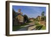 Spring Morning at Edensor, Estate Village at Chatsworth, Home of Duke of Devonshire-Eleanor Scriven-Framed Photographic Print