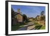 Spring Morning at Edensor, Estate Village at Chatsworth, Home of Duke of Devonshire-Eleanor Scriven-Framed Photographic Print