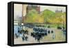 Spring Morning in the Heart of Manhattan-Childe Hassam-Framed Stretched Canvas