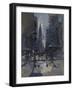 Spring Morning Sun, The Chrysler Building from Bryants Square, 2017-Peter Brown-Framed Giclee Print