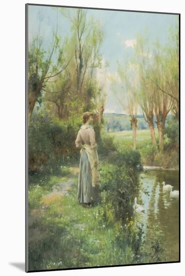 Spring Morning-Alfred Augustus Glendenning-Mounted Giclee Print