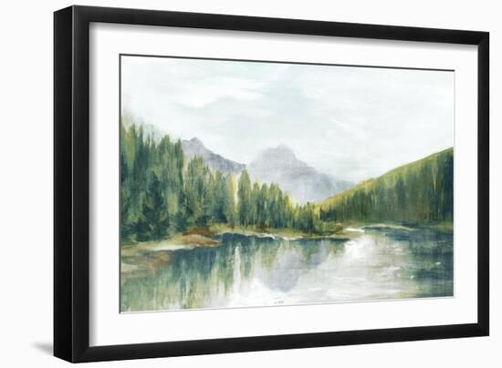 Spring Mountain View-Eva Watts-Framed Art Print