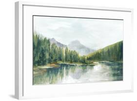 Spring Mountain View-Eva Watts-Framed Art Print