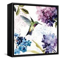 Spring Nectar Square II-Lisa Audit-Framed Stretched Canvas