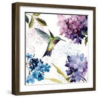 Spring Nectar Square II-Lisa Audit-Framed Art Print