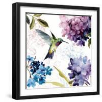 Spring Nectar Square II-Lisa Audit-Framed Art Print