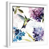 Spring Nectar Square II-Lisa Audit-Framed Art Print