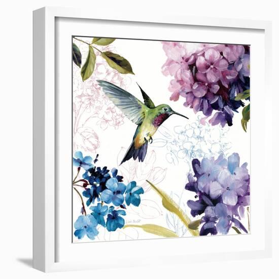 Spring Nectar Square II-Lisa Audit-Framed Art Print