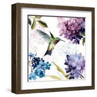 Spring Nectar Square II-Lisa Audit-Framed Art Print