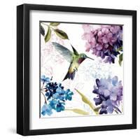 Spring Nectar Square II-Lisa Audit-Framed Art Print