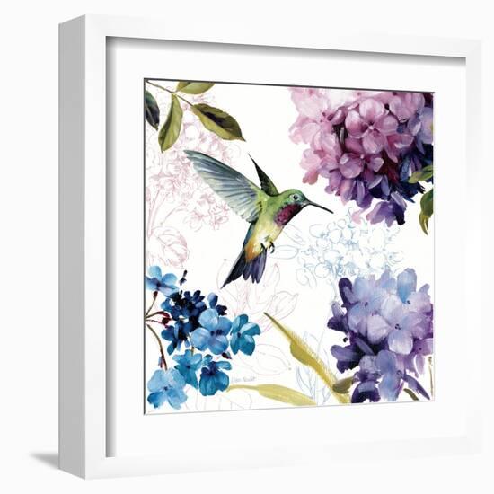 Spring Nectar Square II-Lisa Audit-Framed Art Print