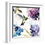 Spring Nectar Square II-Lisa Audit-Framed Art Print