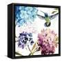 Spring Nectar Square III-Lisa Audit-Framed Stretched Canvas